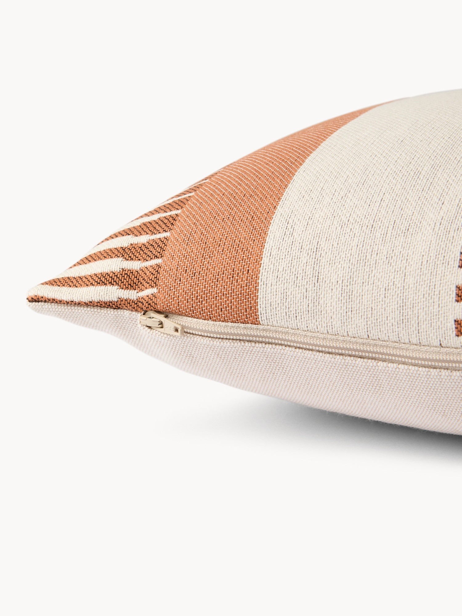 45x45 cm cushion with pomegranate print and fringe, Orange, large image number 2