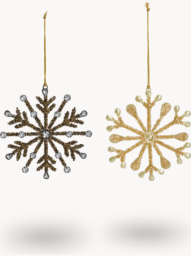 Felt Snowflake Tree Decoration