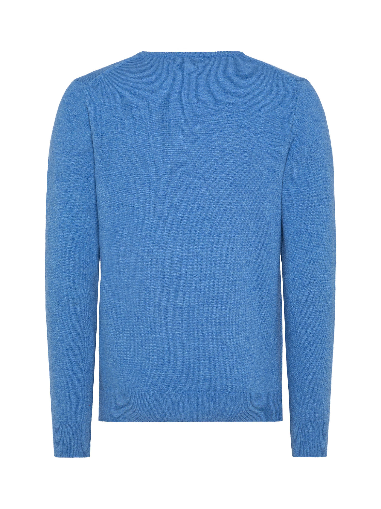 Basic cashmere blend pullover, Light Blue, large image number 1
