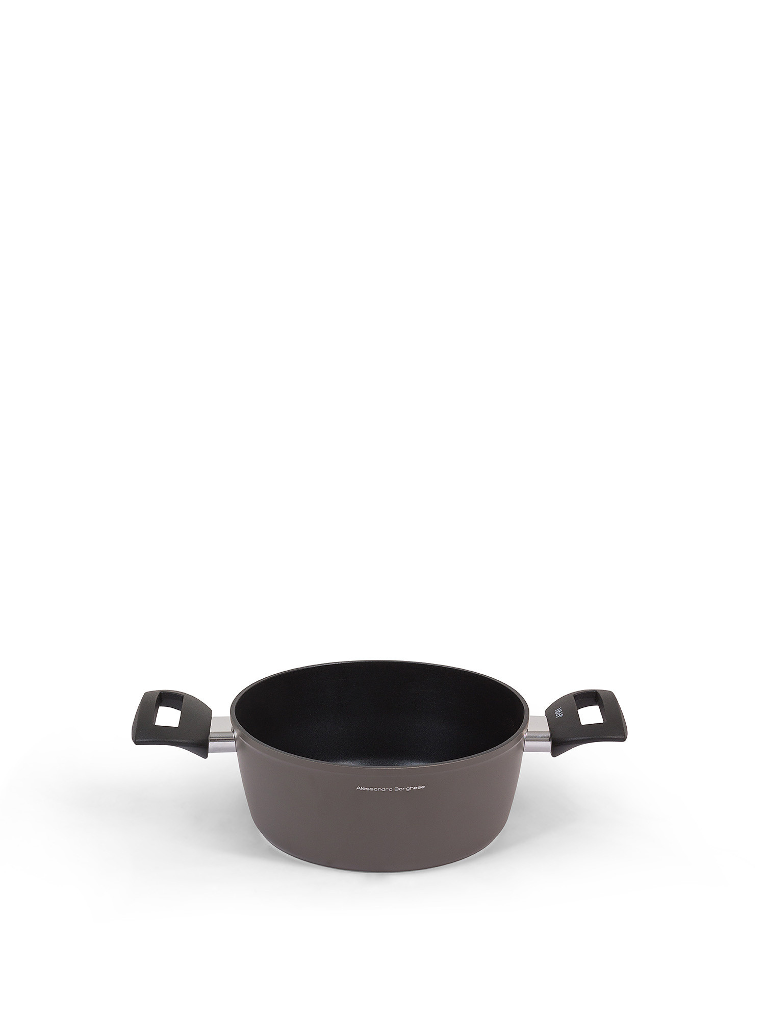 Casserole 20 cm cookplus by Alessandro Borghese, Dark Grey, large image number 0