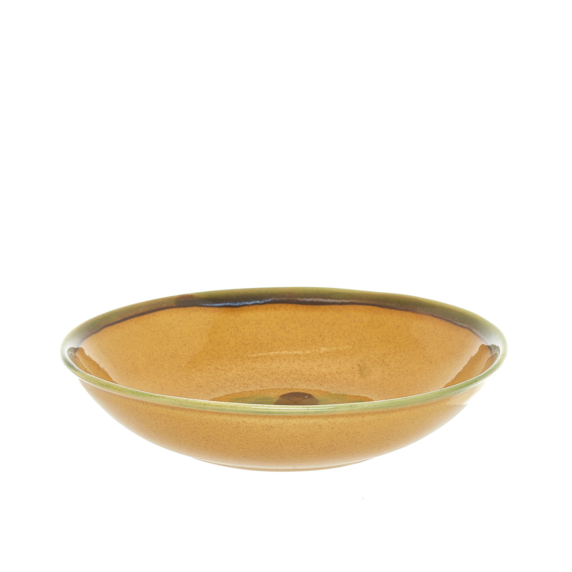 Cotton ceramic soup bowl, Dark Yellow, large image number 0