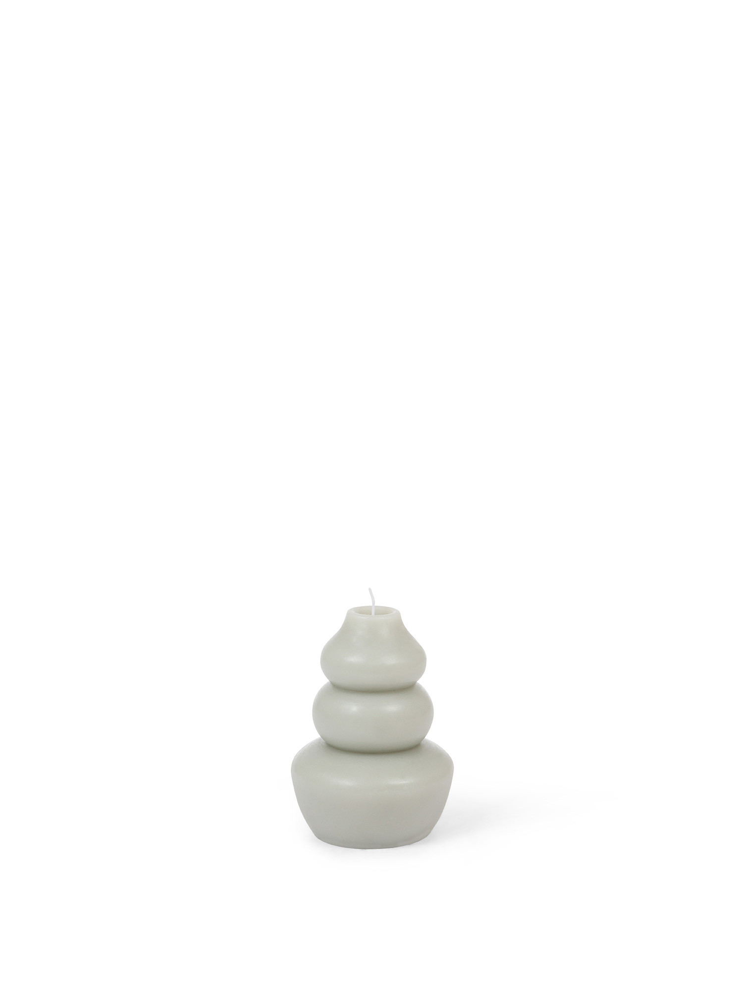 Solid color candle, Light Grey, large image number 0