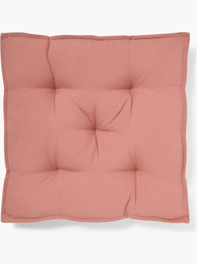 Solid-color pure cotton mattress cushion - Discounted Price