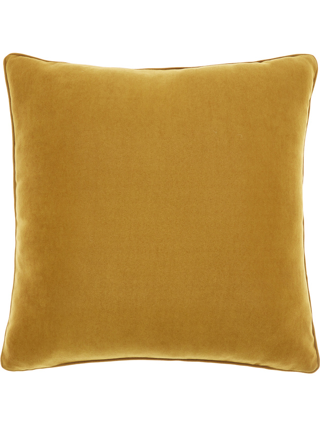 Solid colour melange cushion