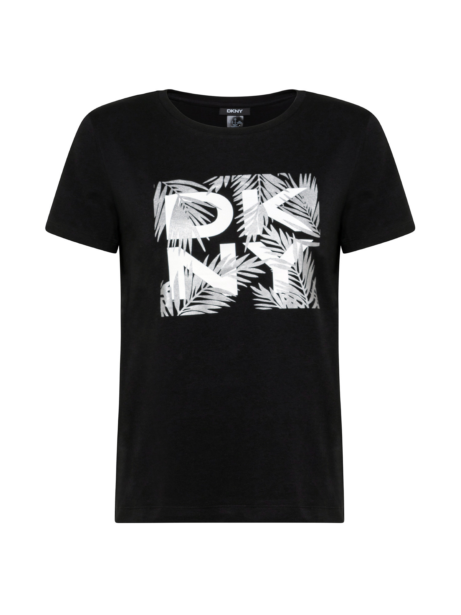Palm logo T-shirt, Black, large image number 0