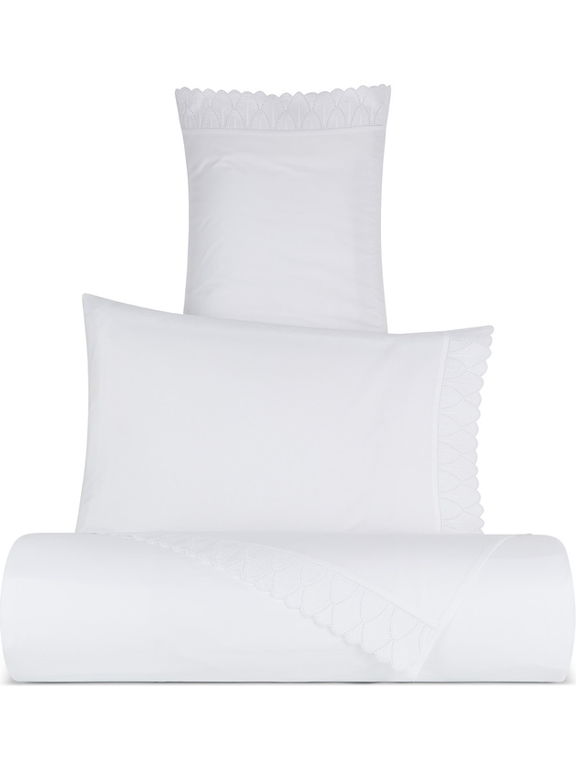 Flat sheet in fine percale cotton Portofino