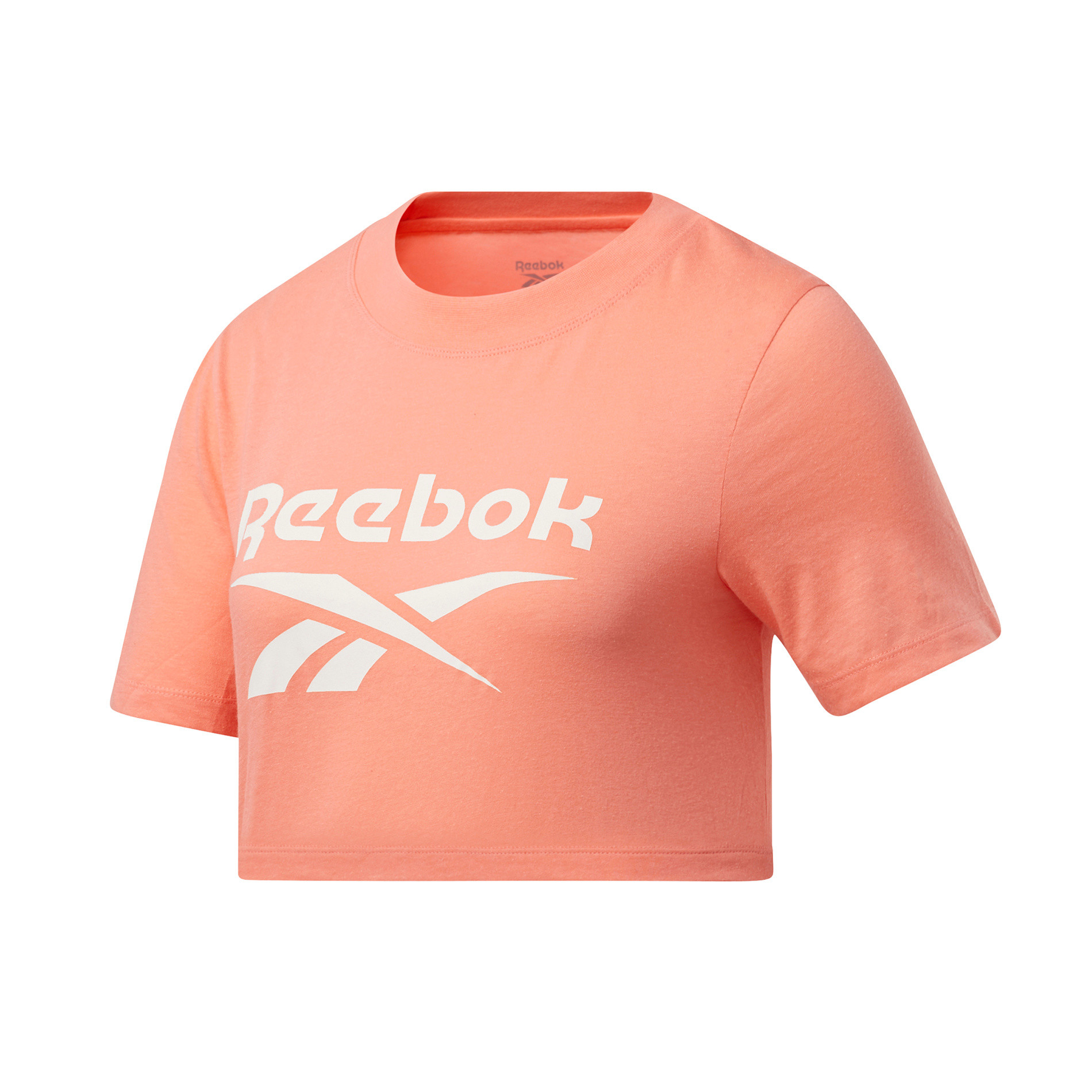 T-shirt Reebok identity cropped, Rosa, large image number 0