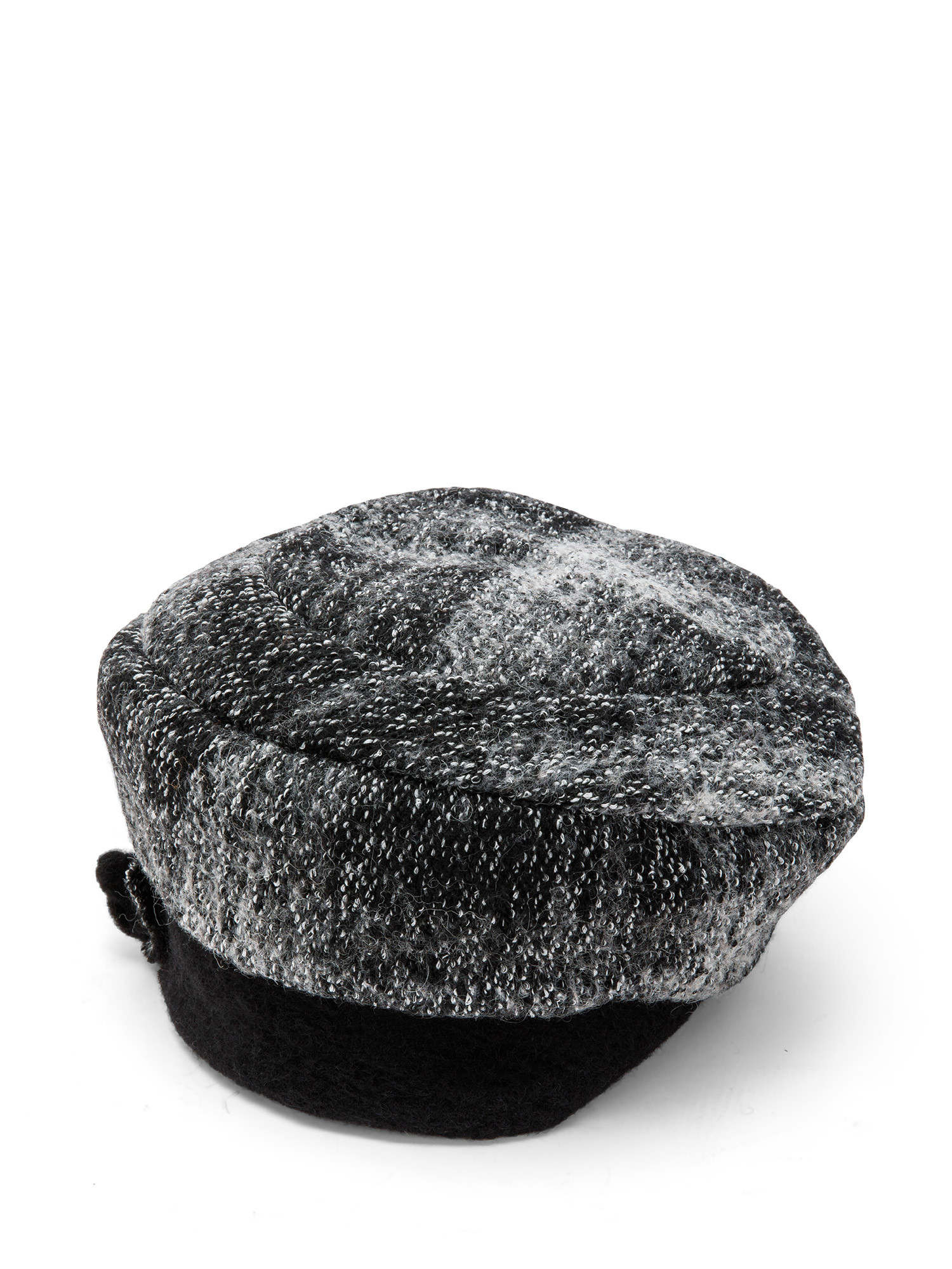 Koan - Scottish beret with application, Black, large image number 0