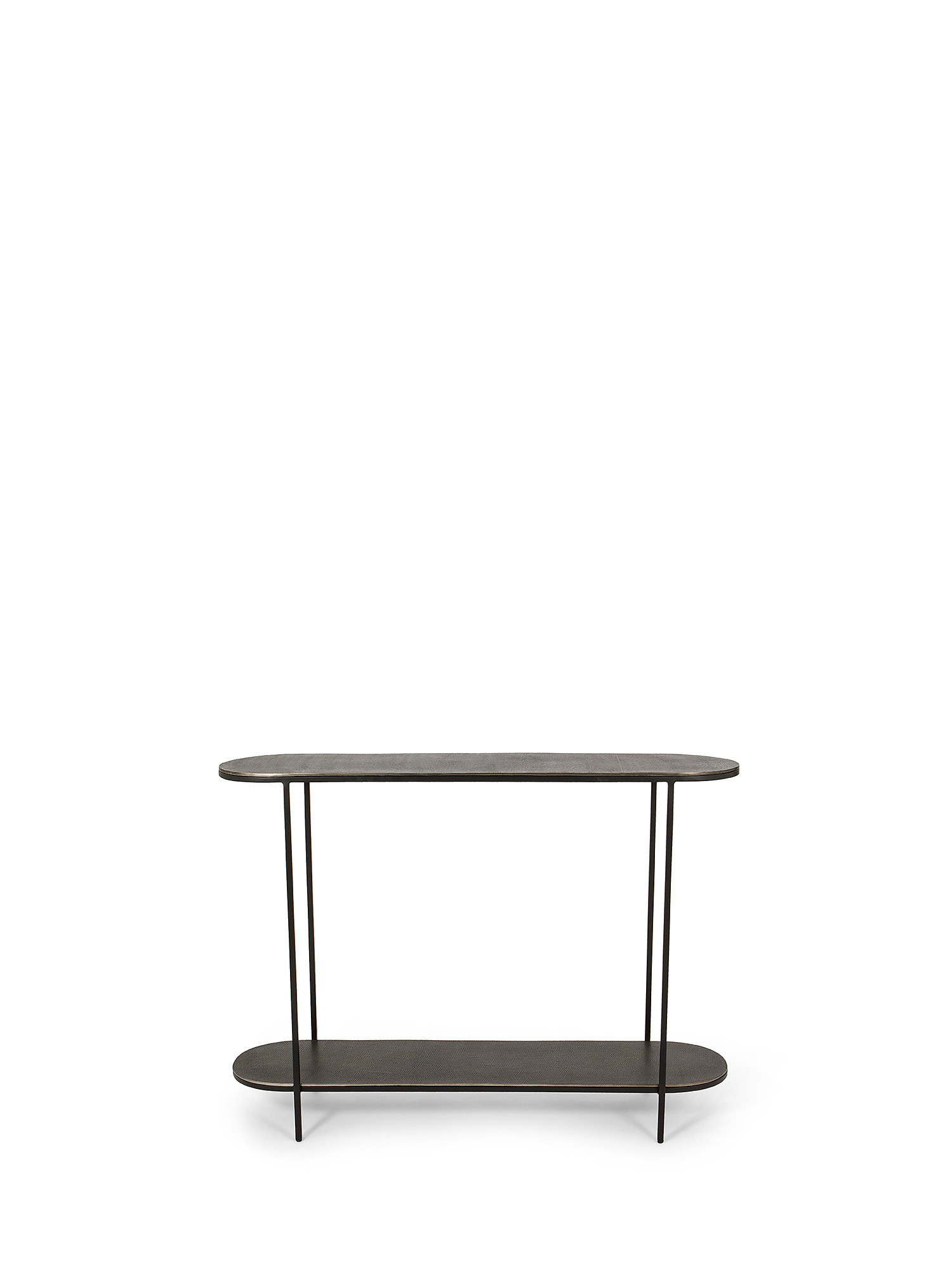 Graphite graphite effect console, Grey, large image number 0