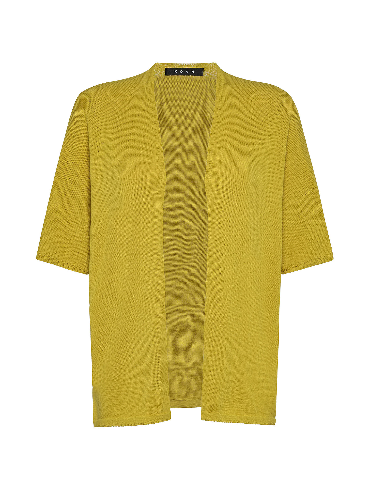 Cardigan, Mustard Yellow, large image number 0