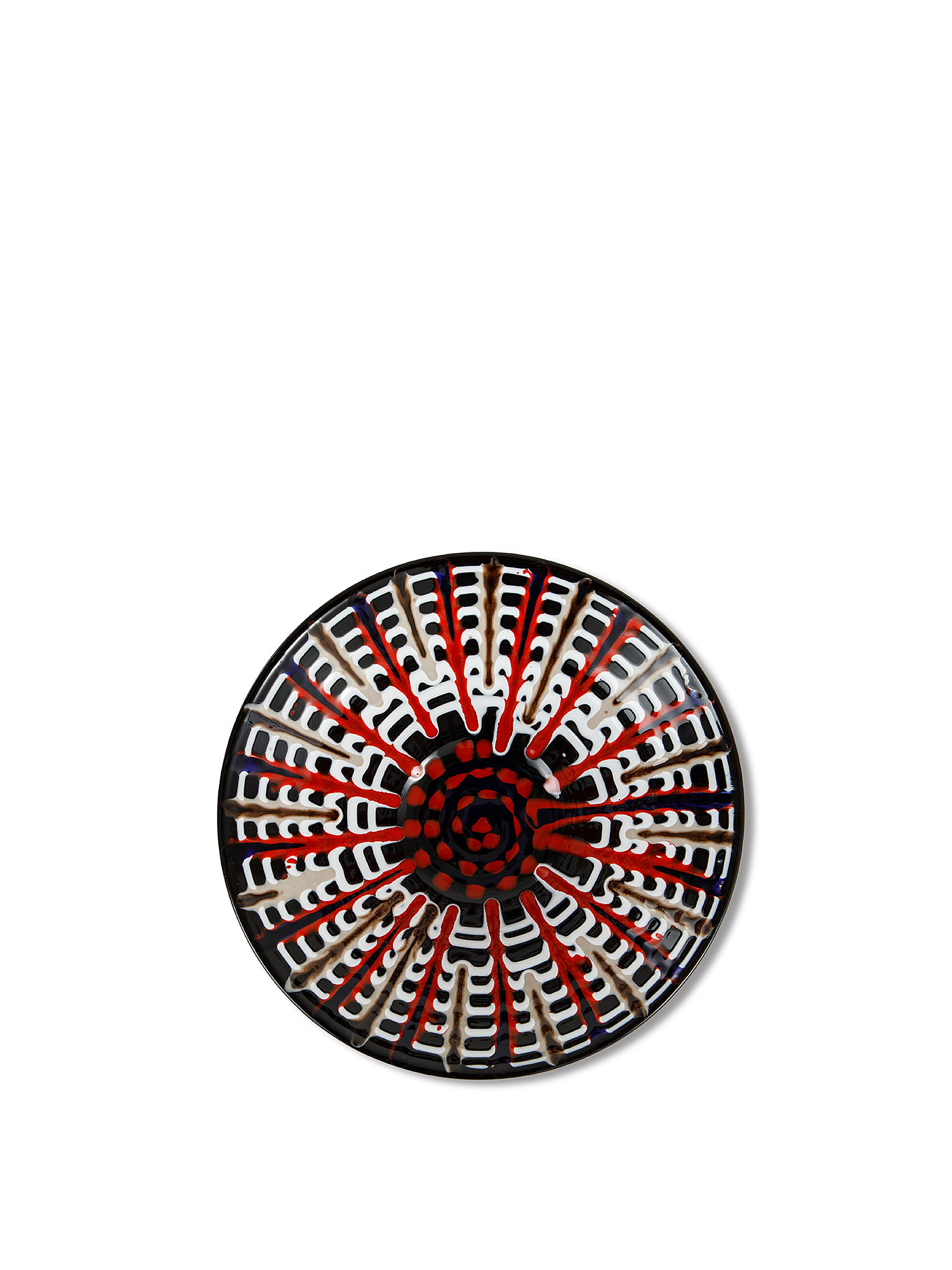Coppa ceramica di Grottaglie realizzata e dipinta a mano, Multicolor, large image number 4