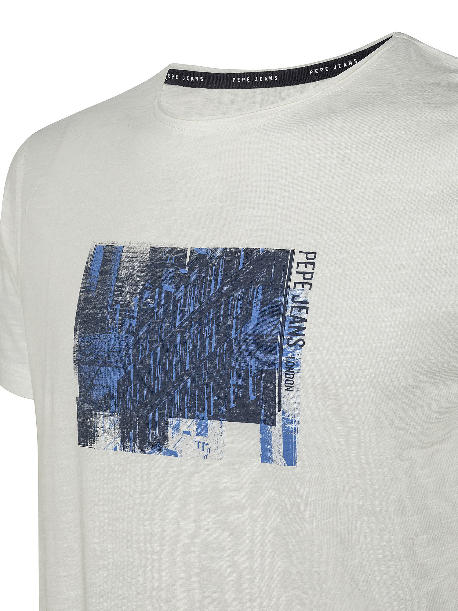 T-shirt in cotone Sherlock, Bianco, large image number 2