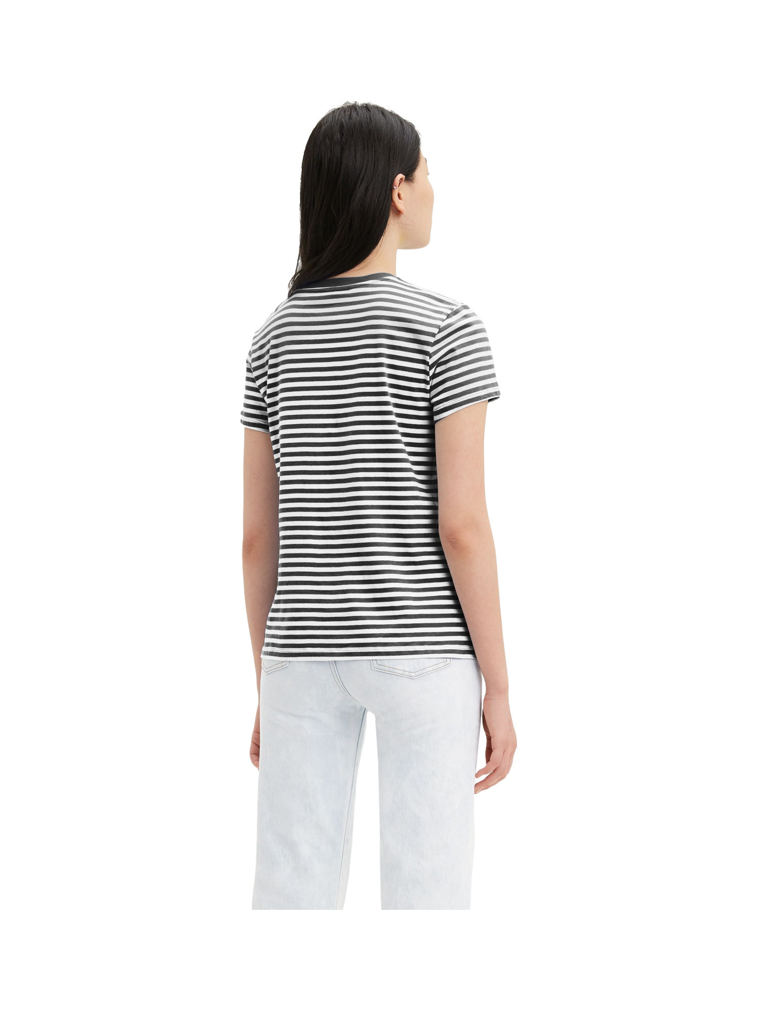 Levi's - Striped T-Shirt, Black, large image number 2