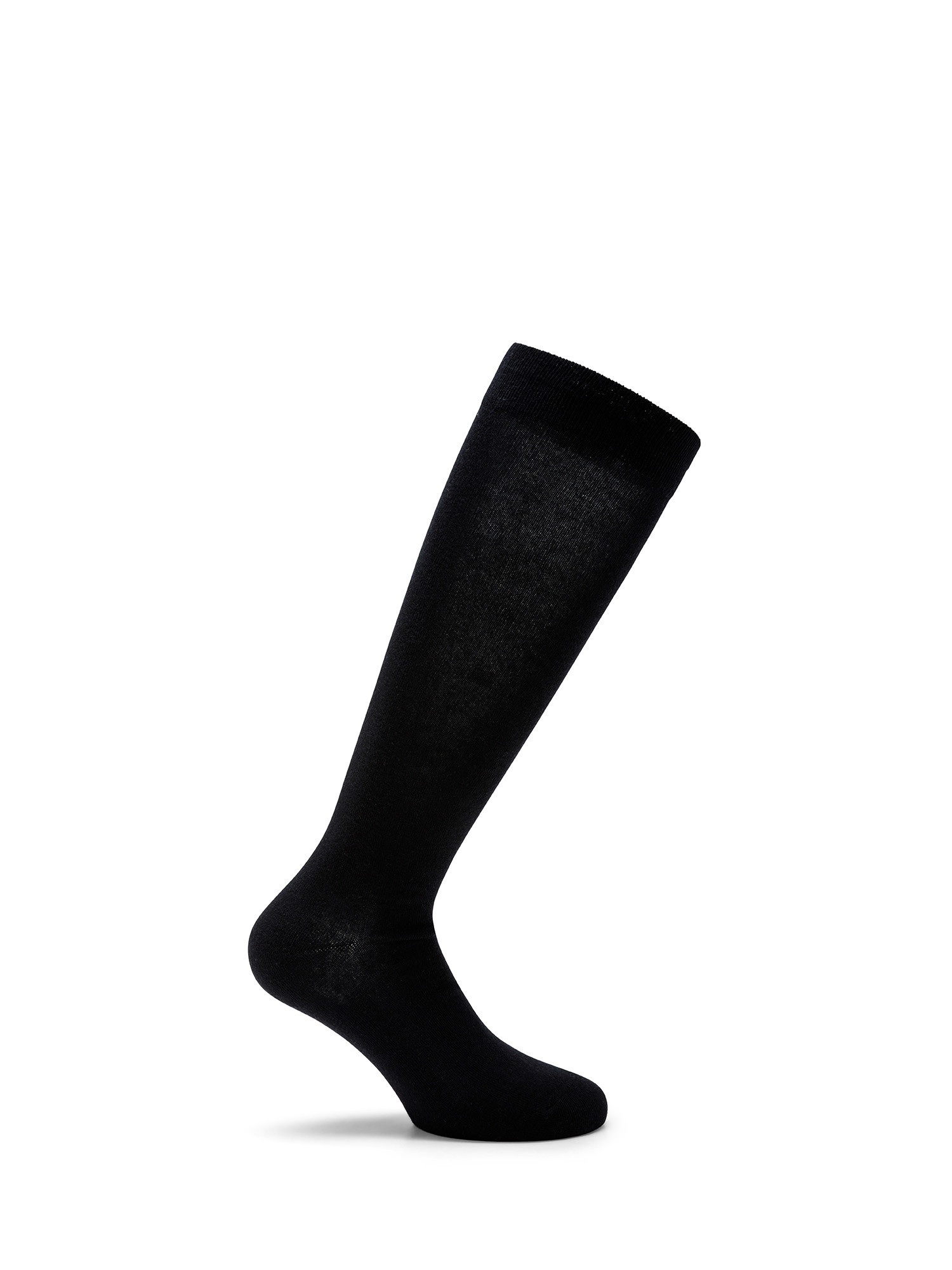 Luca D'Altieri - Set of 3 patterned long socks, Dark Blue, large image number 3