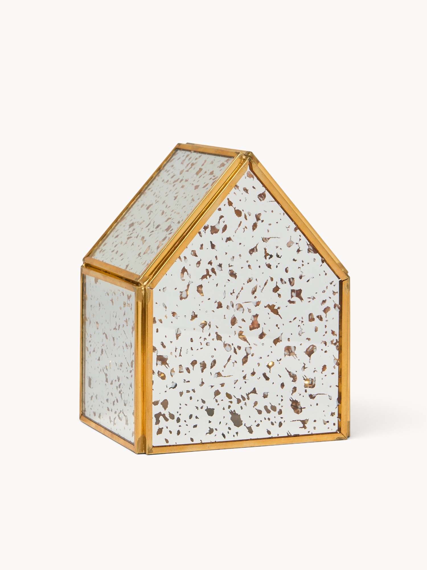 Glass House with LED Lights, Transparent, large image number 0