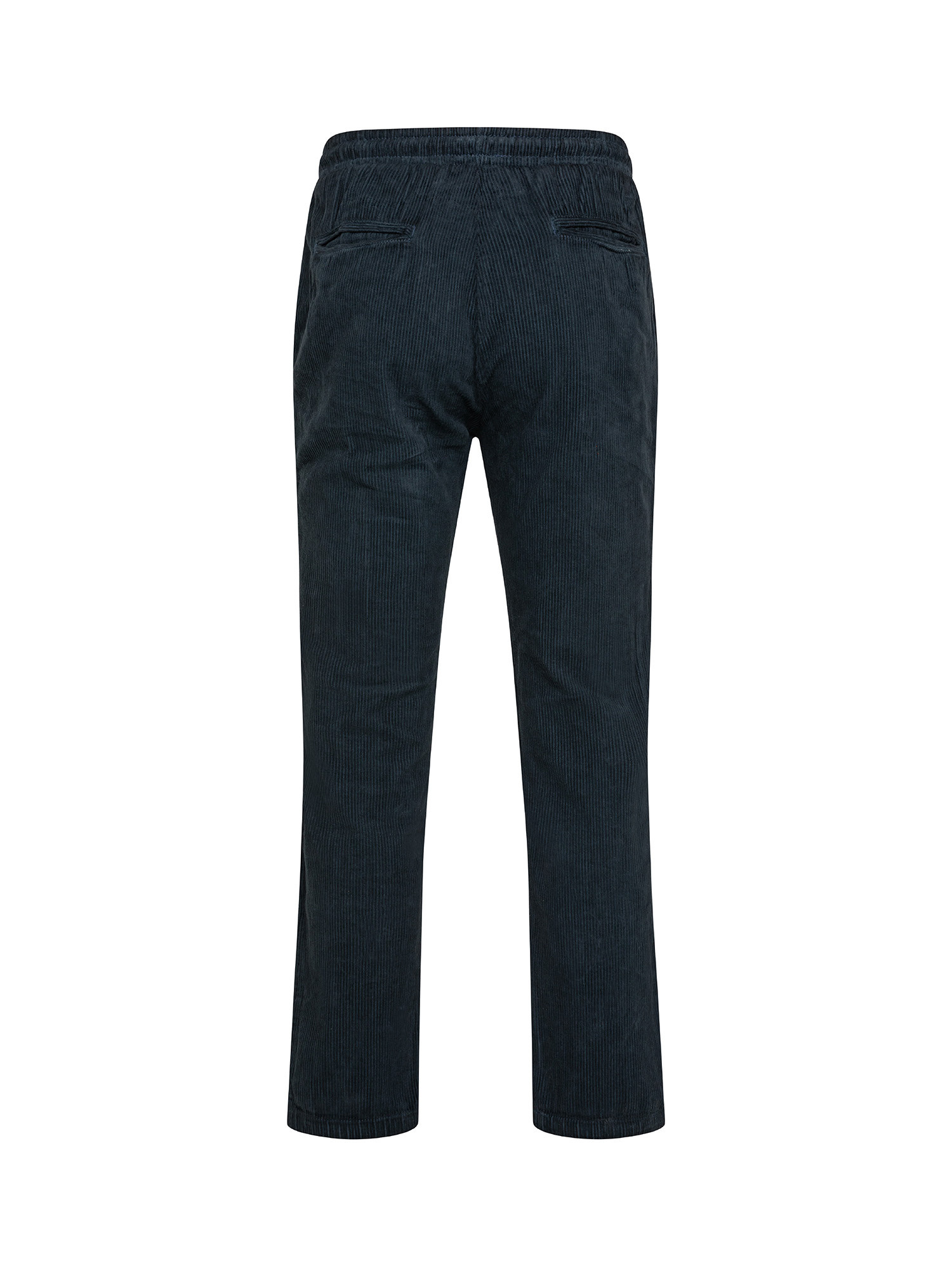 JCT - Velvet trousers, Dark Blue, large image number 1