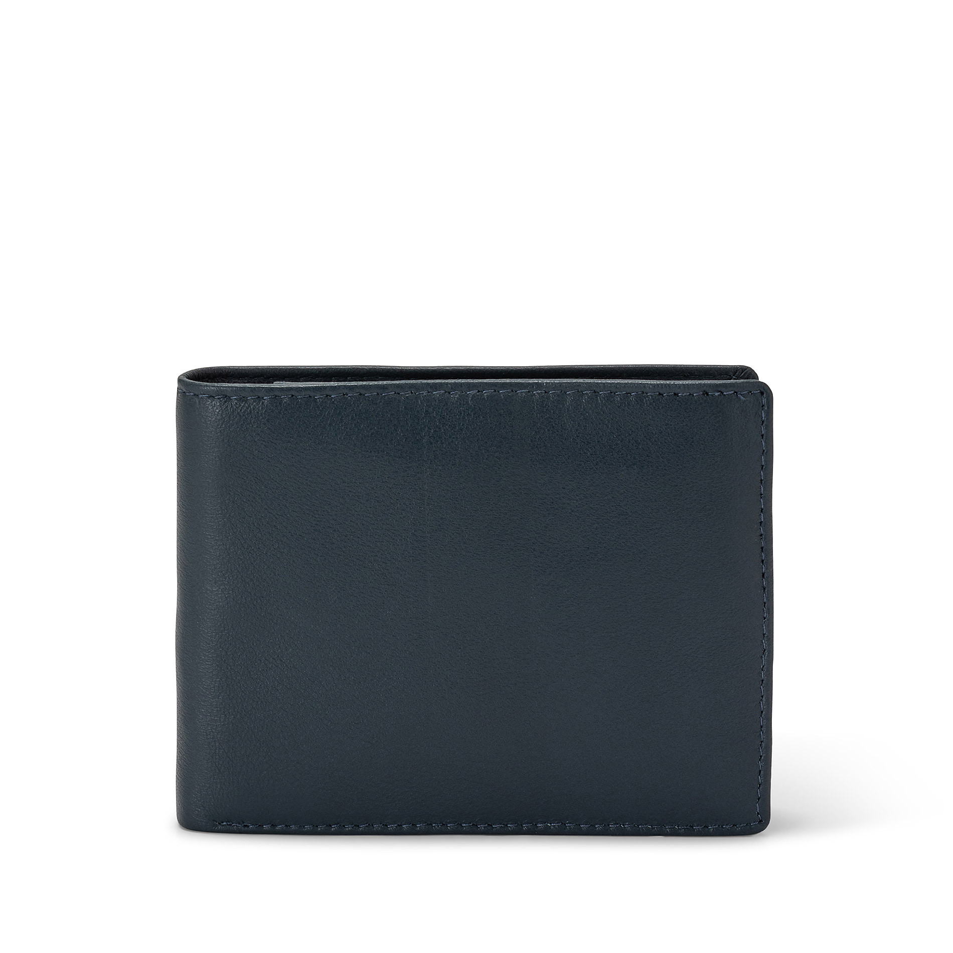 Luca D'Altieri leather wallet, Dark Blue, large image number 0