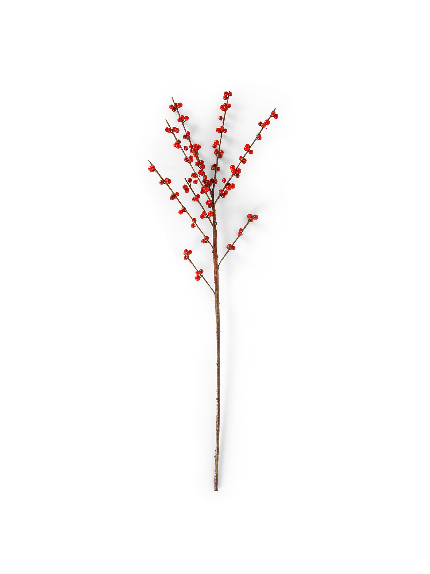 Decorative branch with red berries, Red, large image number 0