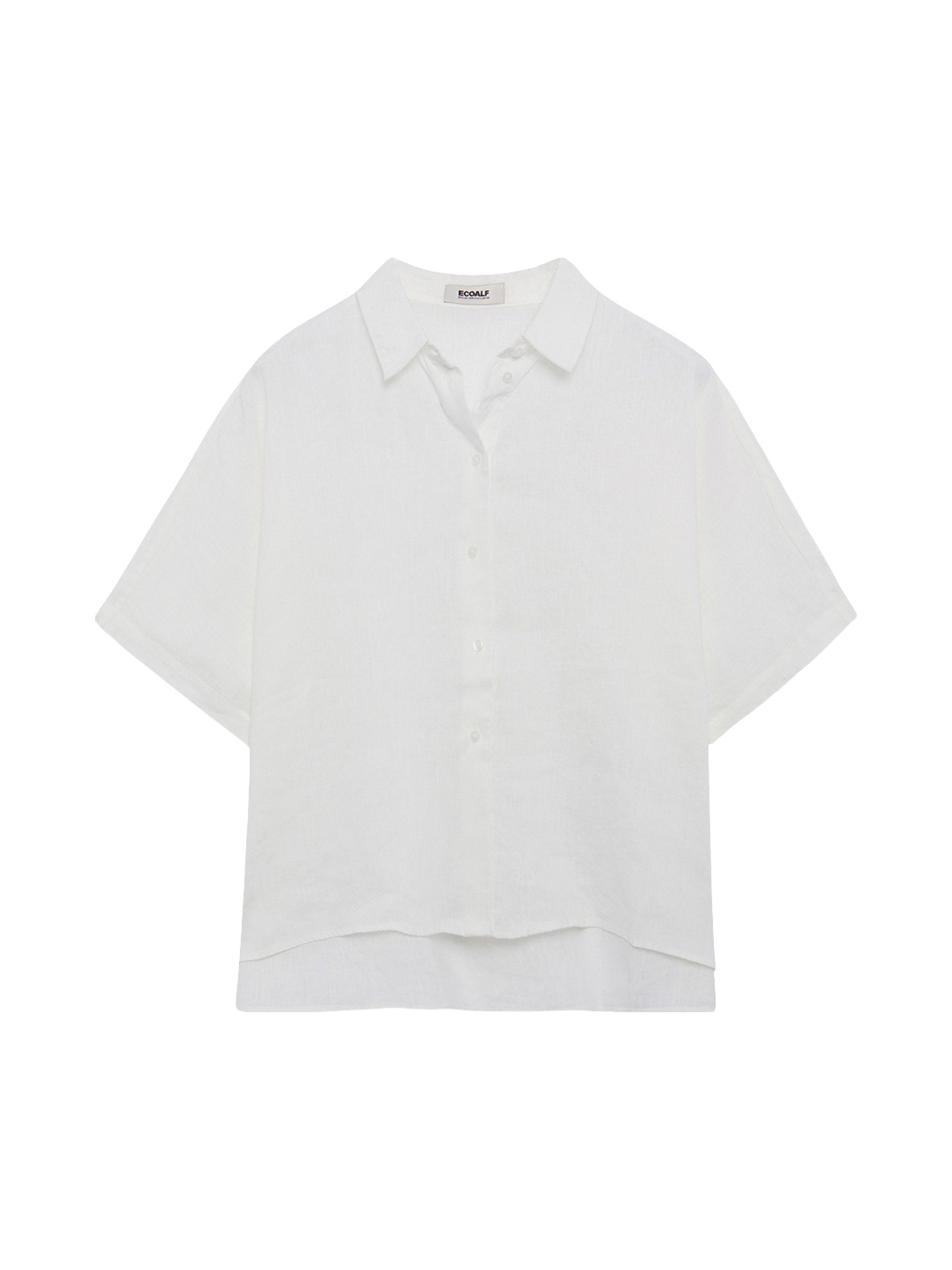 Ecoalf - Melania oversized shirt, White, large image number 0