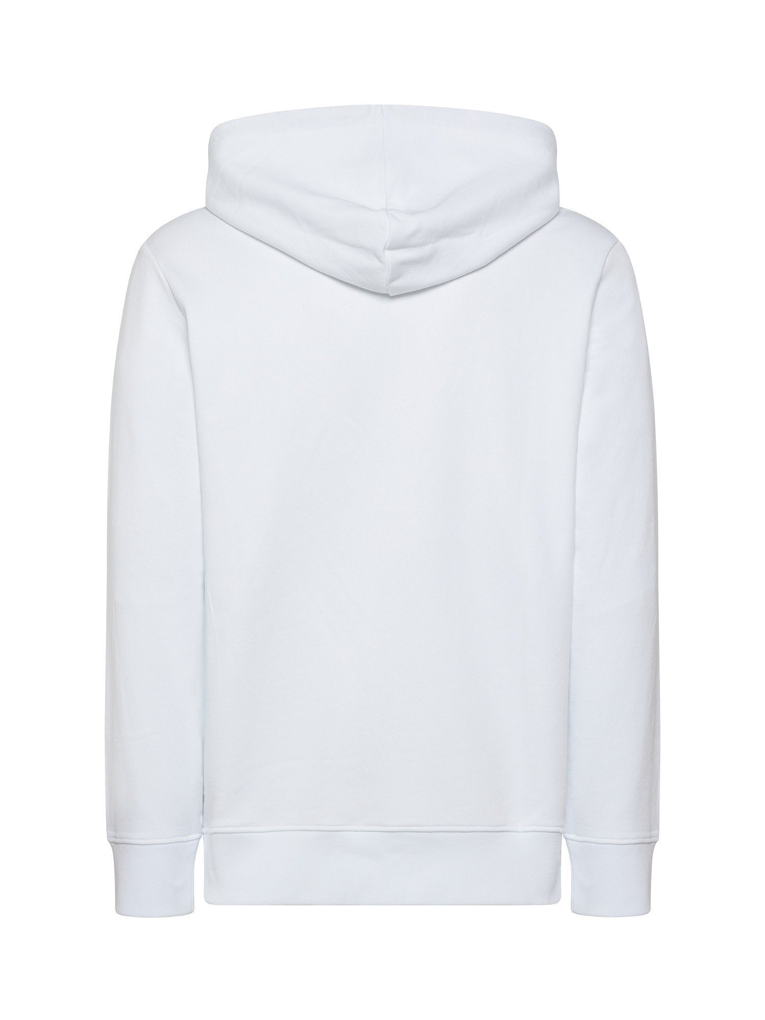 Armani Exchange - Sweatshirt with hood and logo, White, large image number 1