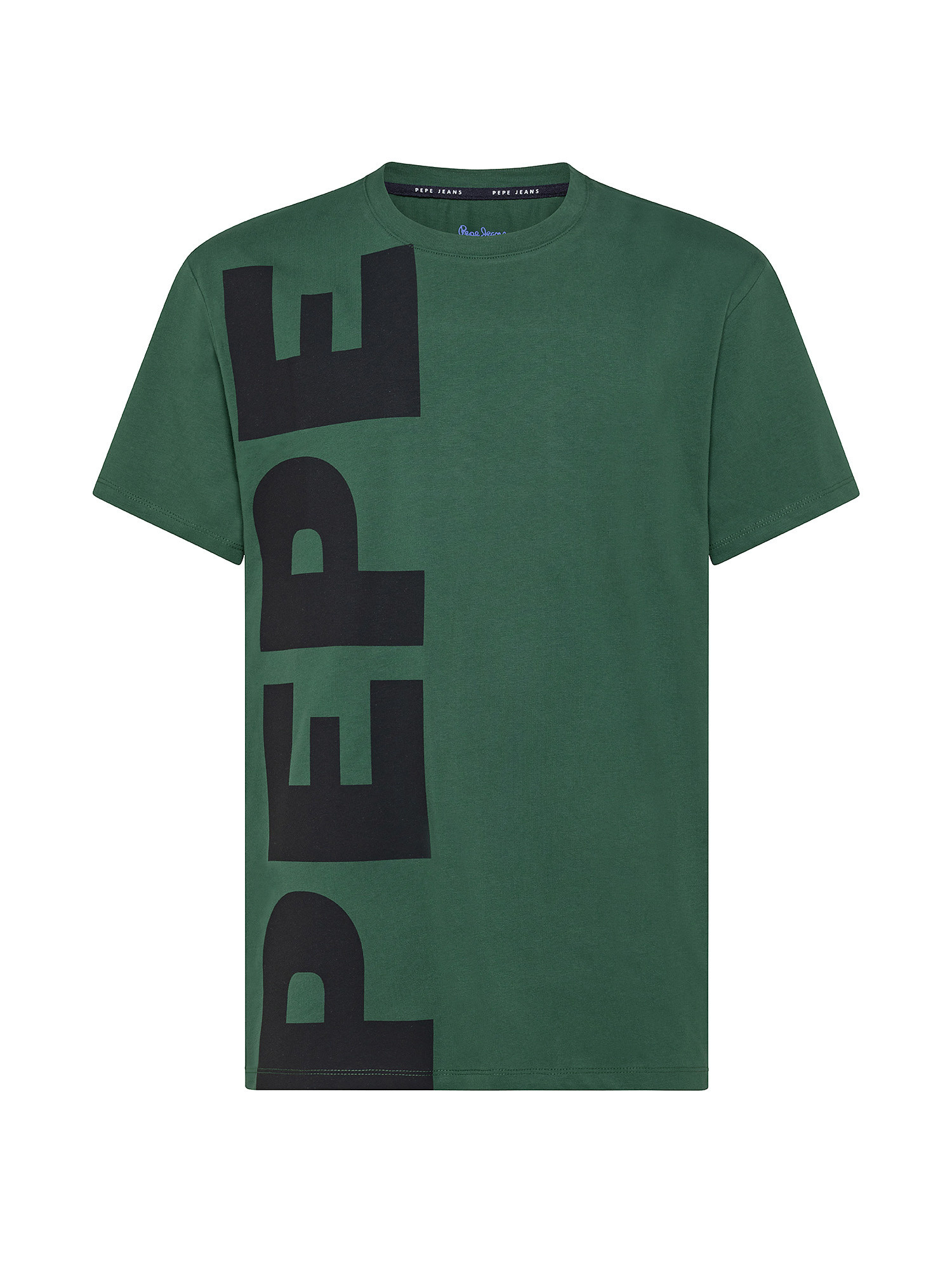 T-shirt in cotone Shedrick, Verde, large image number 0
