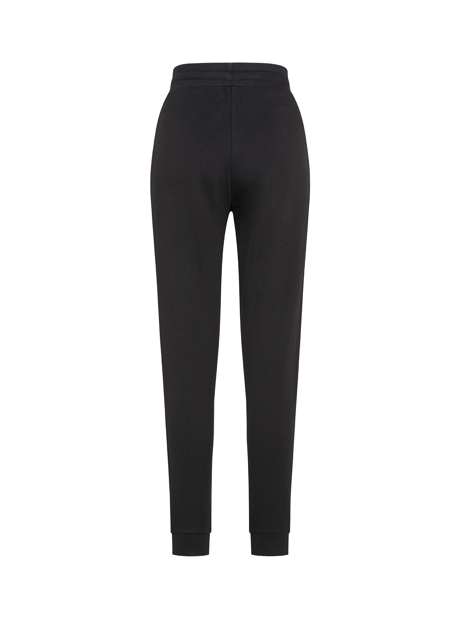 Armani Exchange - Sweatpants in cotton fleece, Black, large image number 1