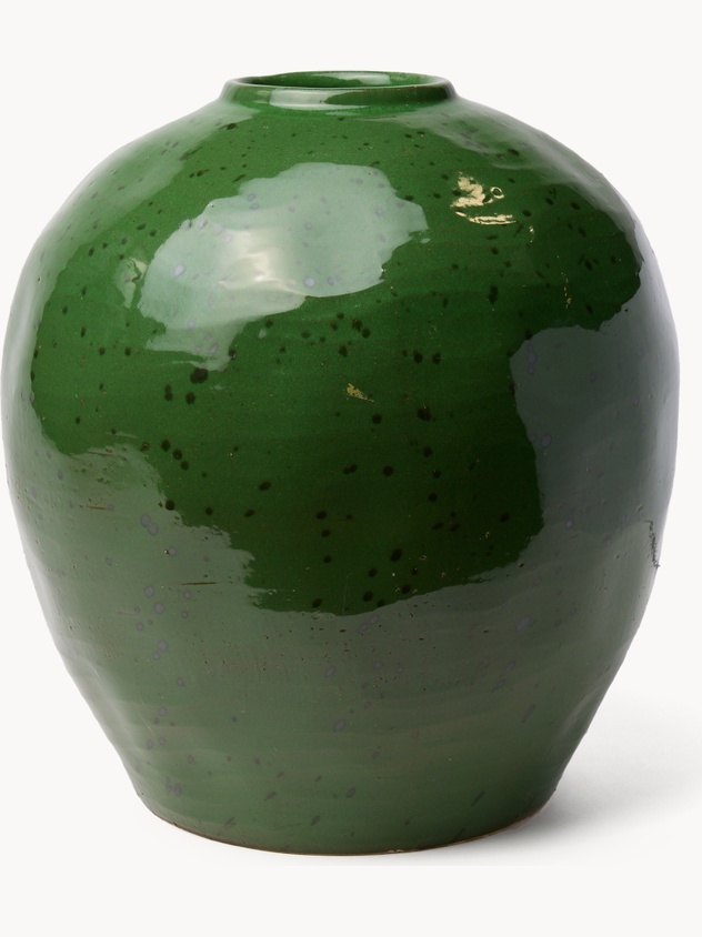Vaso in ceramica rotondo