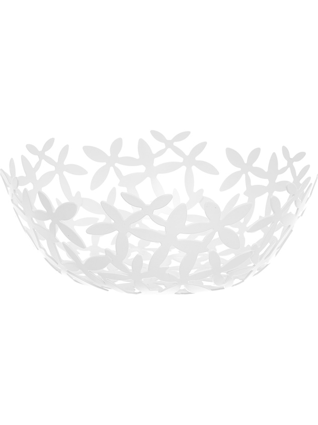 Fruit bowl in enamelled iron