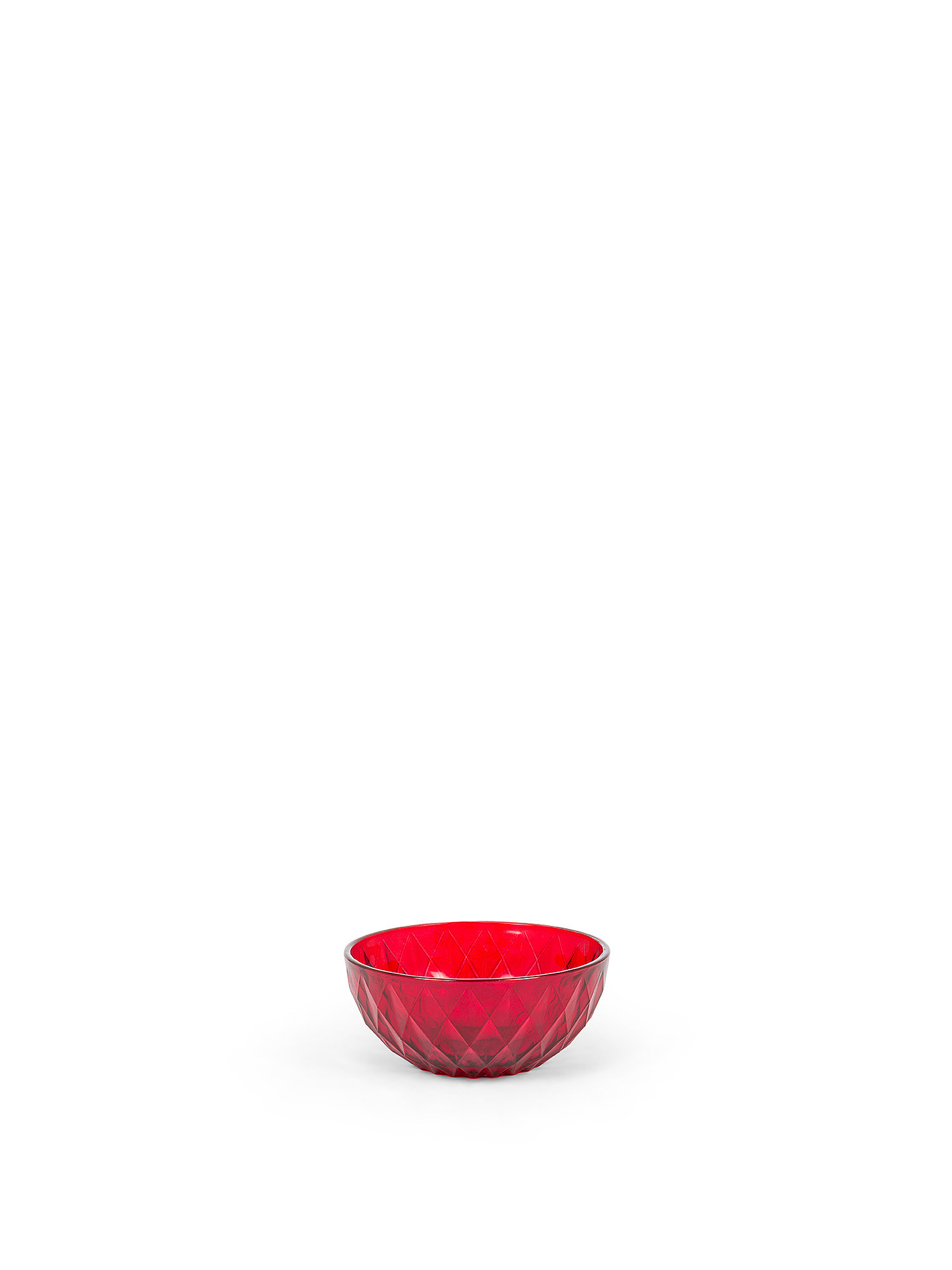 Sprayed glass bowl., Red, large image number 0