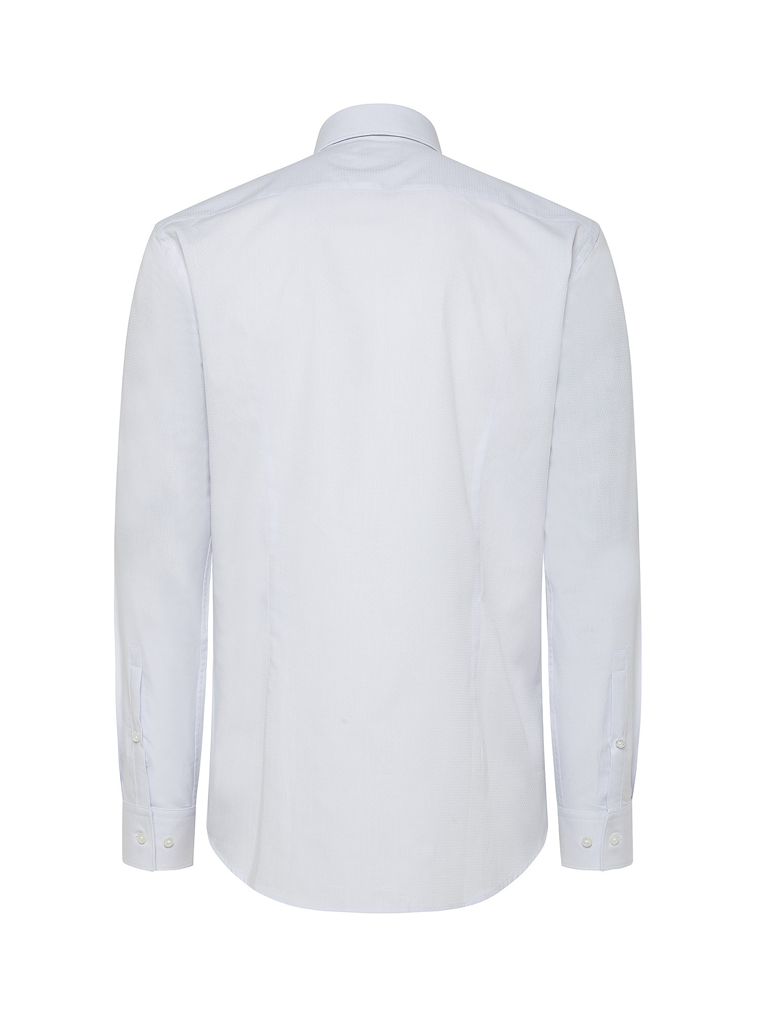Hugo - Slim fit poplin cotton shirt, White, large image number 2