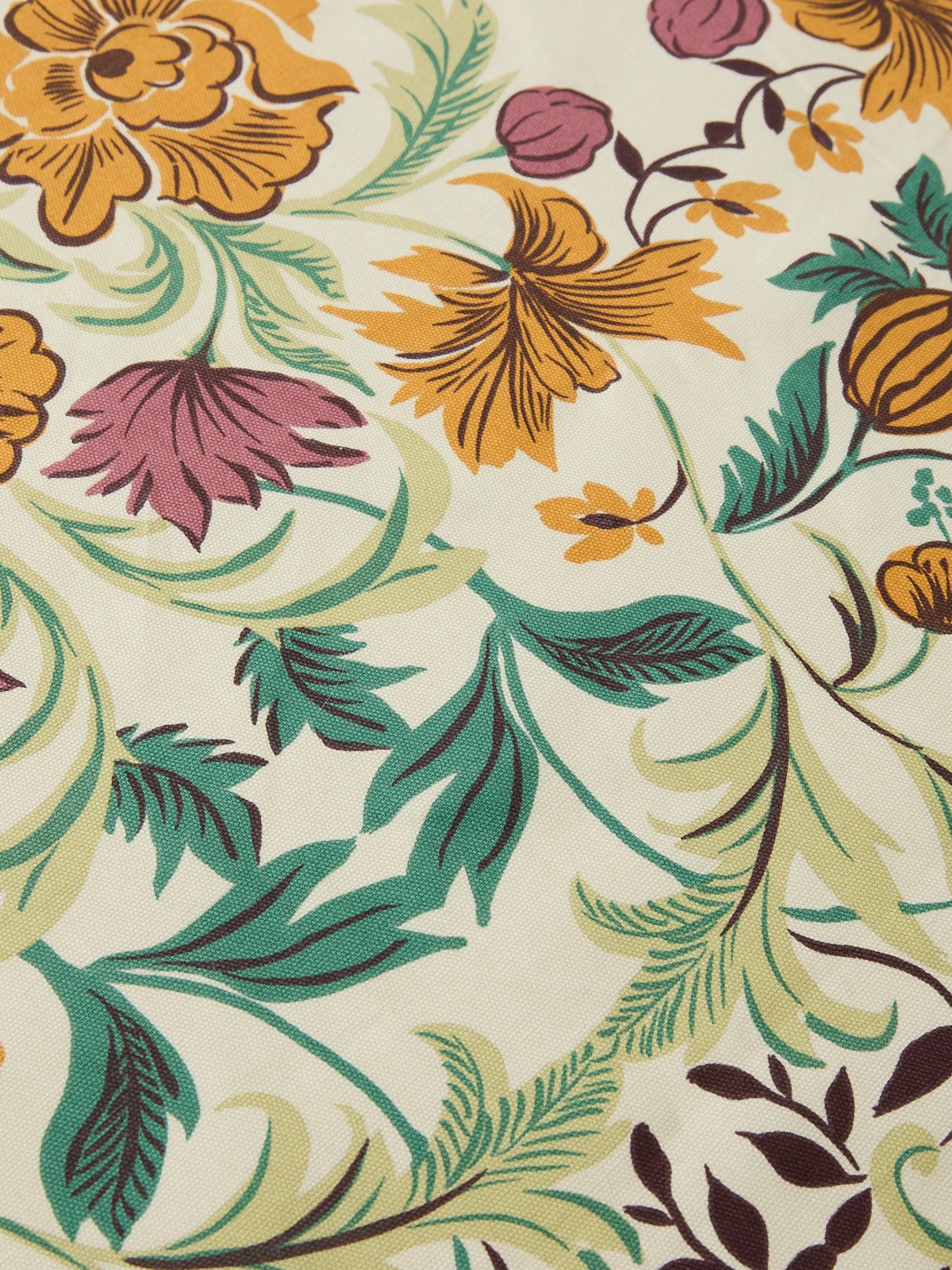 Tovaglia in panama di cotone con stampa floreale stile western - Prezzo di lancio, Multicolor, large image number 1