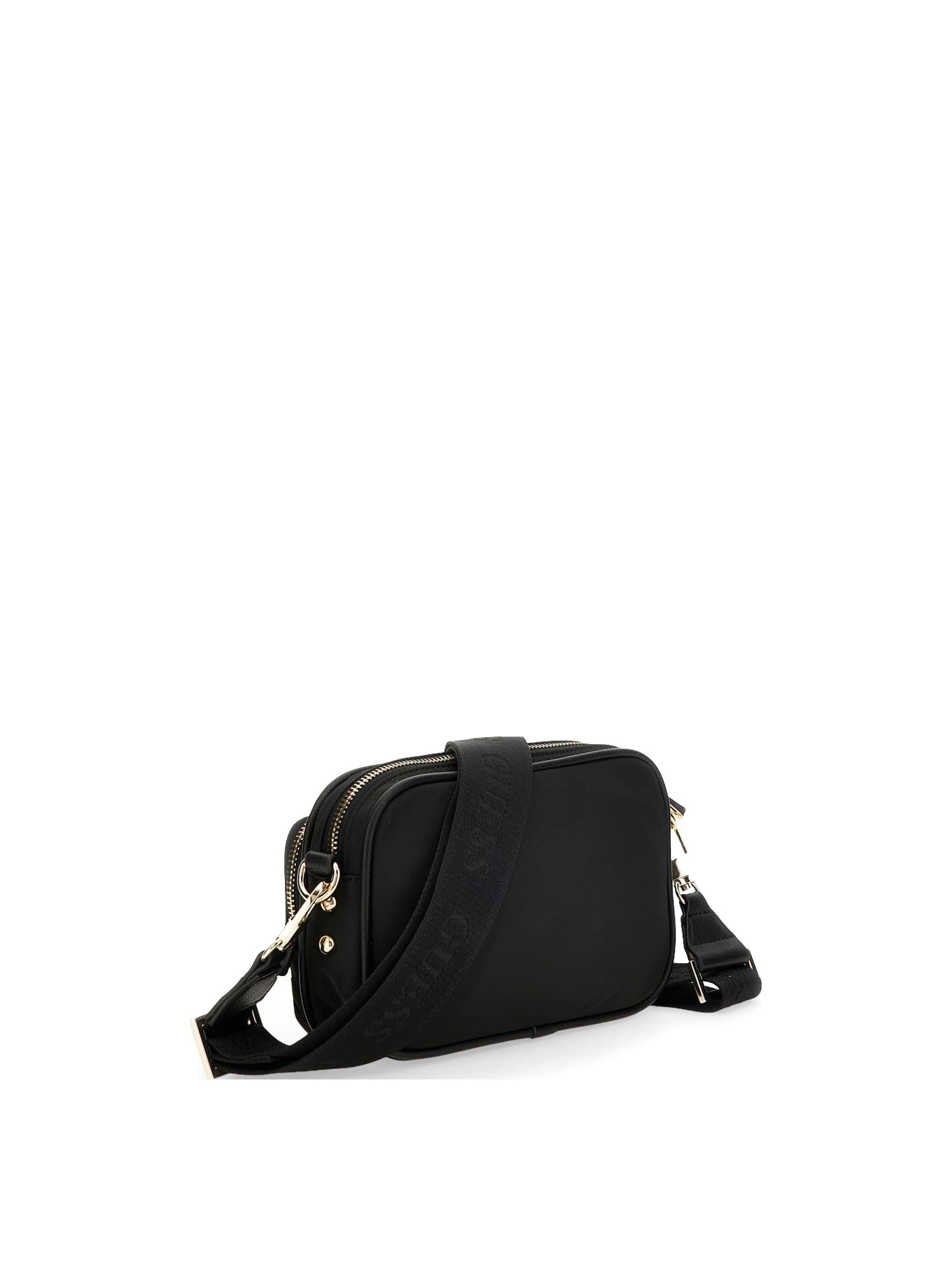 Guess - Gemma eco mini shoulder bag, Black, large image number 1