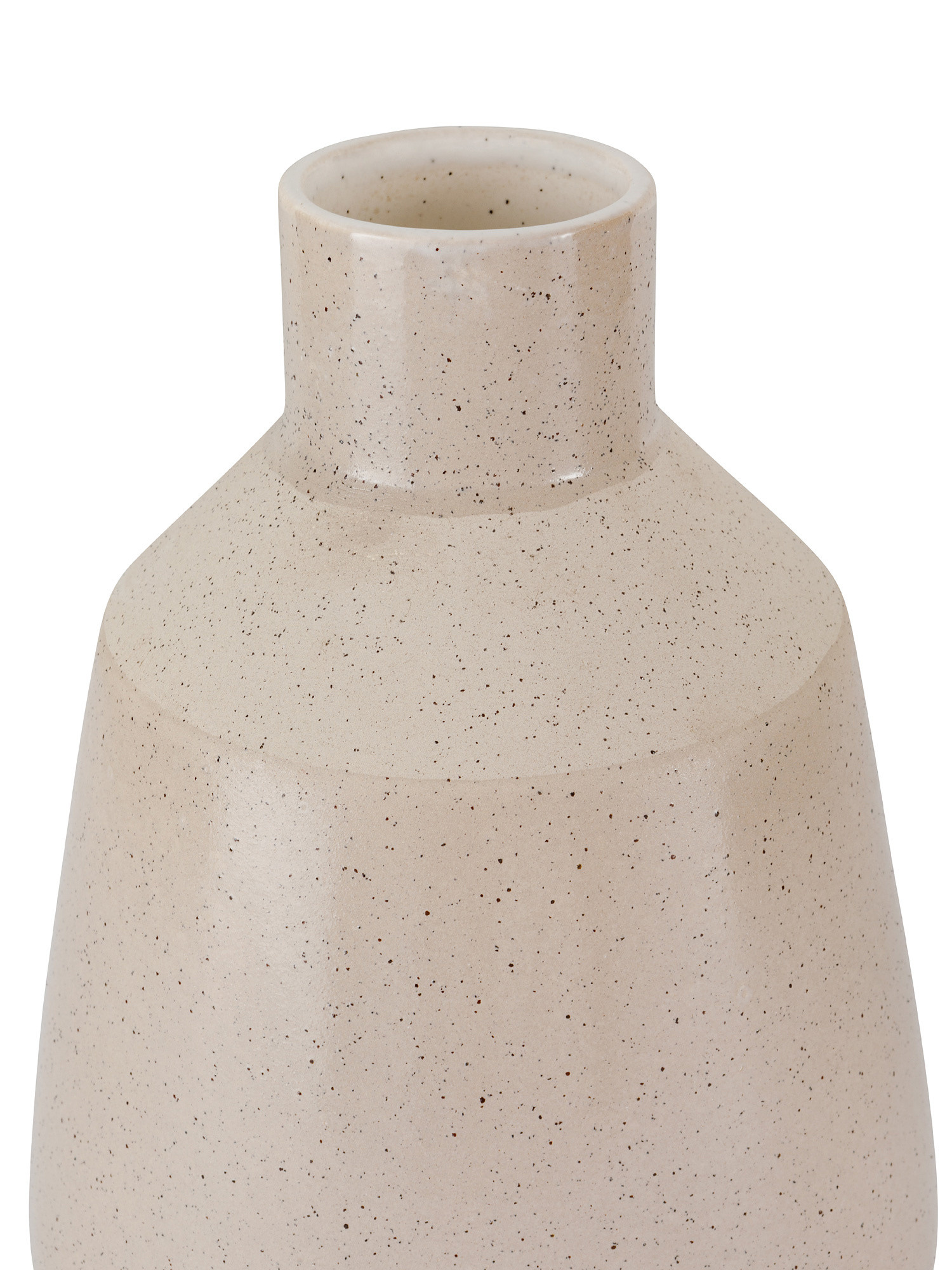 Portuguese ceramic vase, Beige, large image number 1