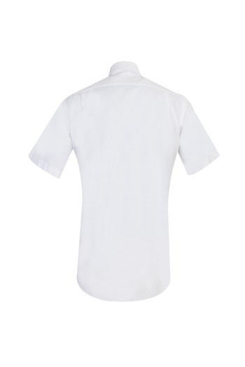 Camicia regular fit manica corta, Bianco, large image number 1
