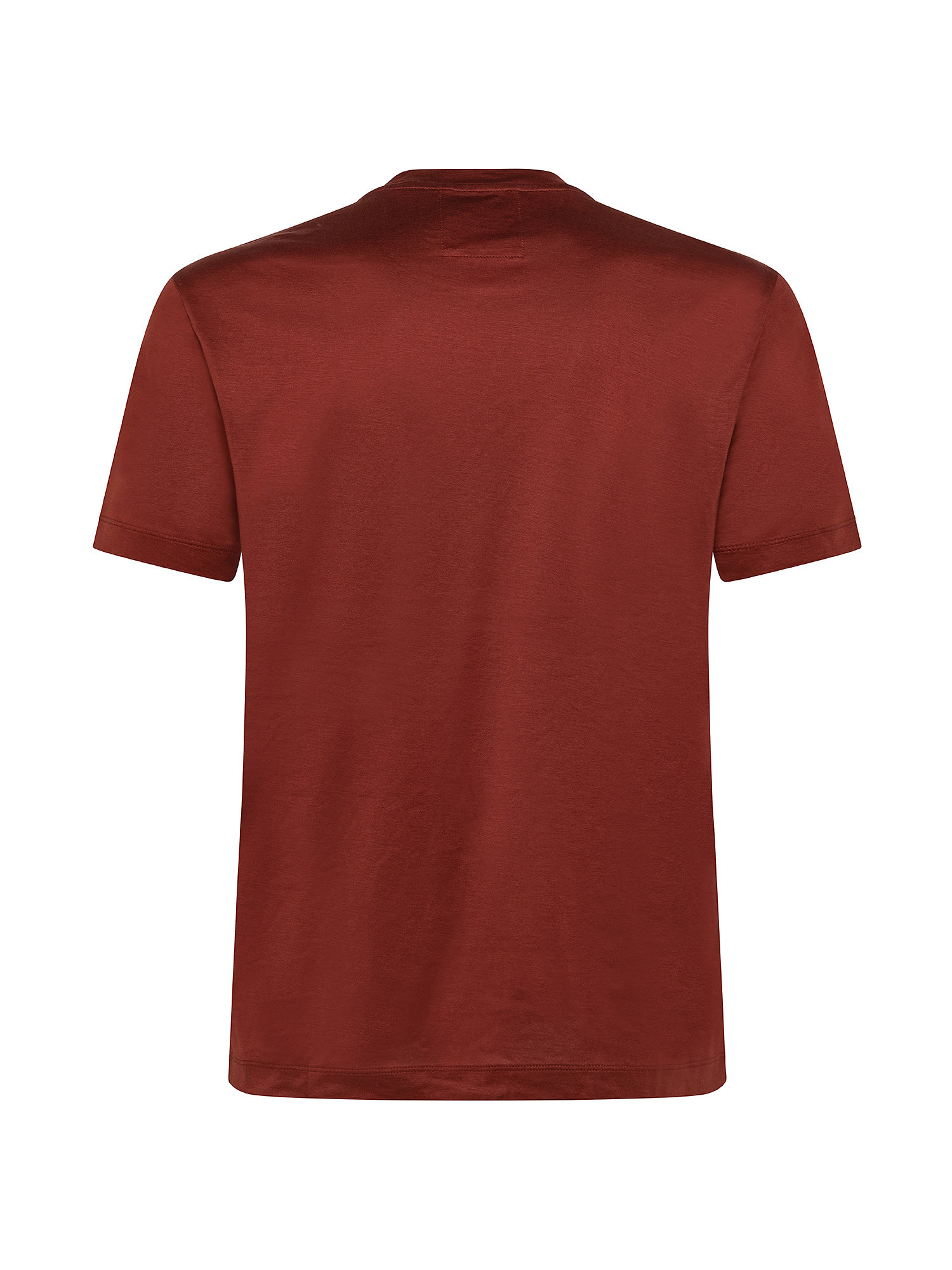 T-shirt logo, Rosso mattone, large image number 1