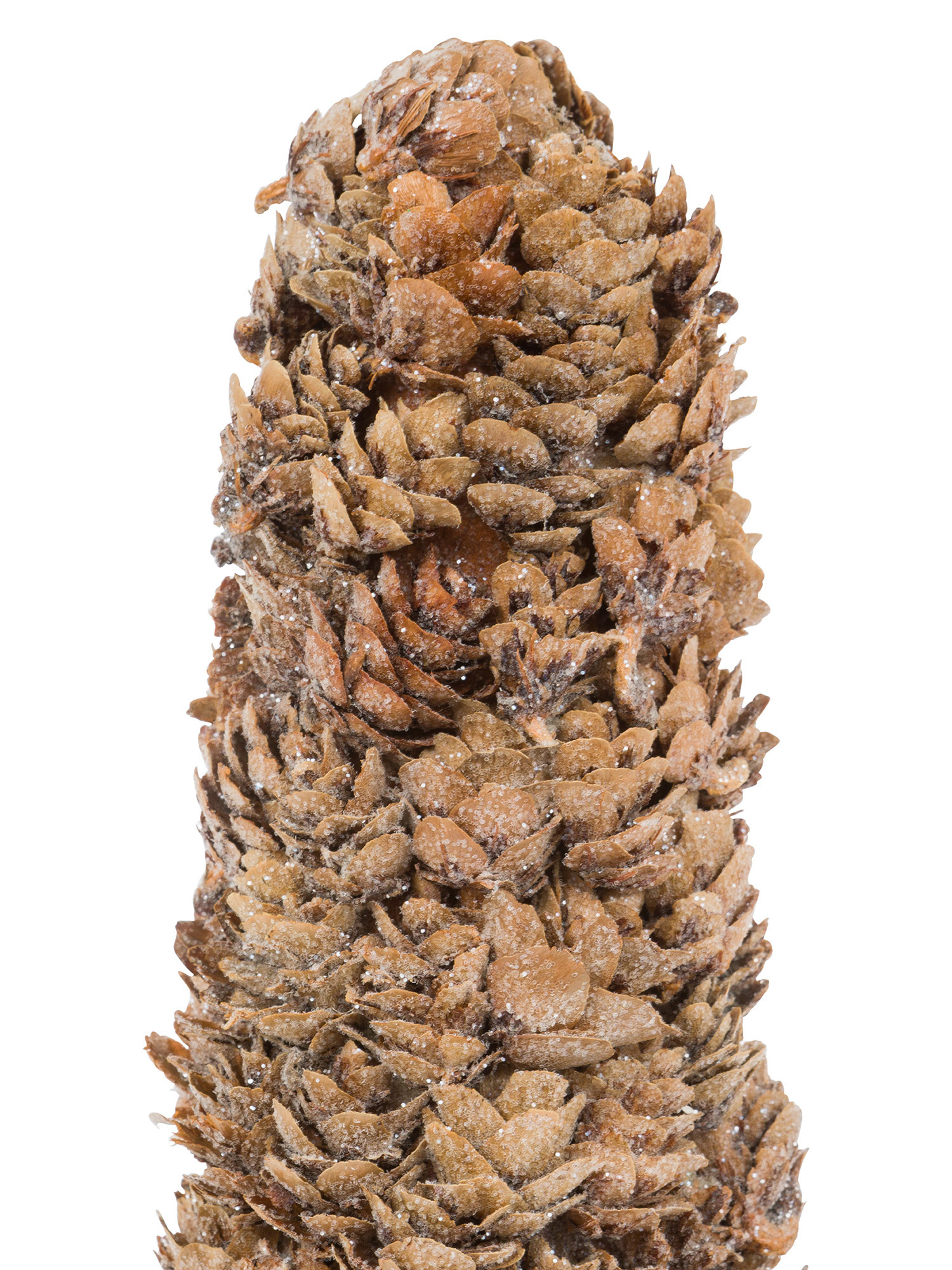 Decorative cone with pine cones, Brown, large image number 1