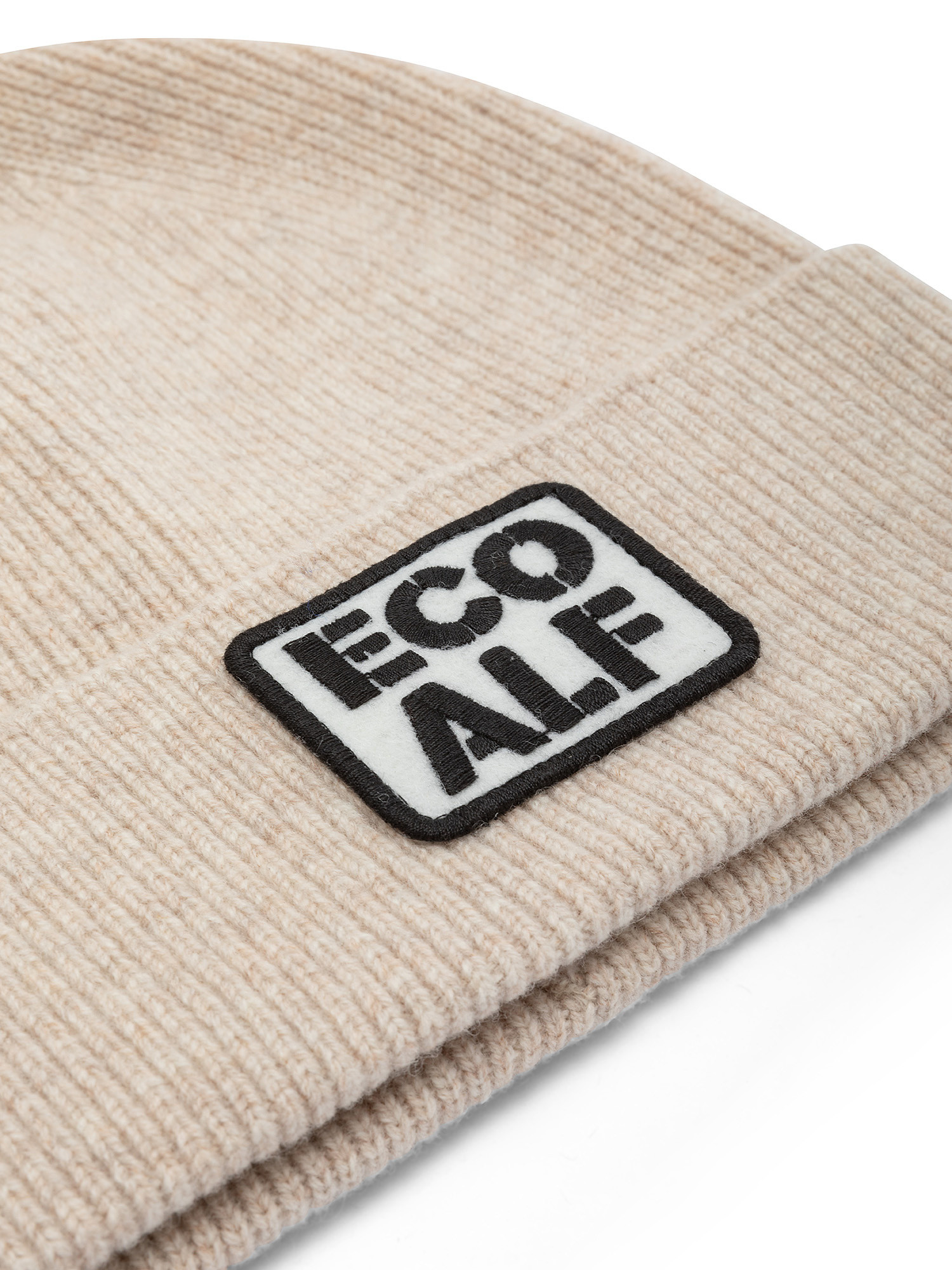 Ecoalf - Cappello con logo, Beige chiaro, large image number 1