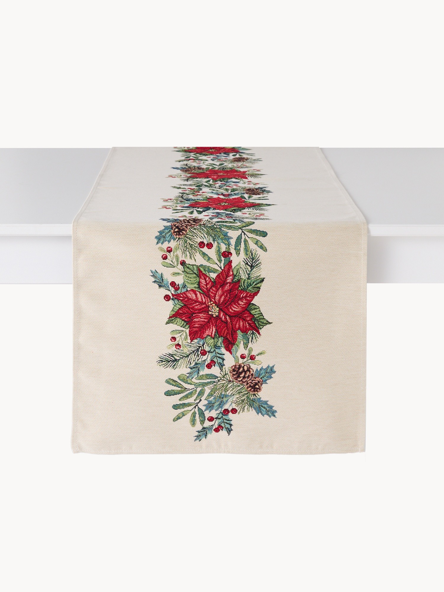 Runner in Gobelin misto cotone, Multicolor, large image number 1