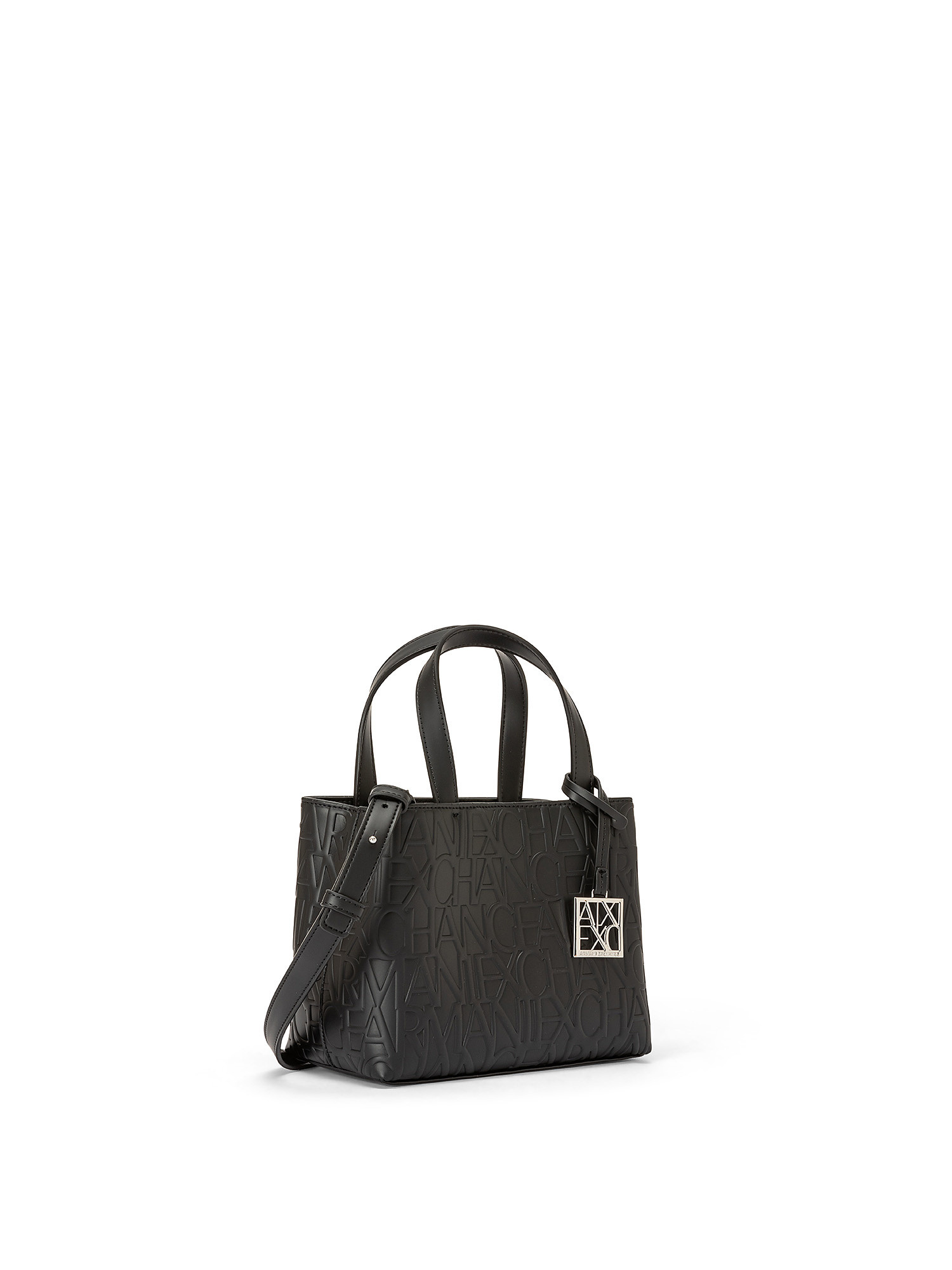 Small open shopping bag, Black, large image number 1