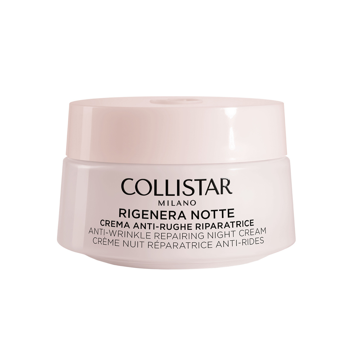 Collistar - Rigenera repairing anti-wrinkle night cream 50 ml, Light Pink, large image number 0