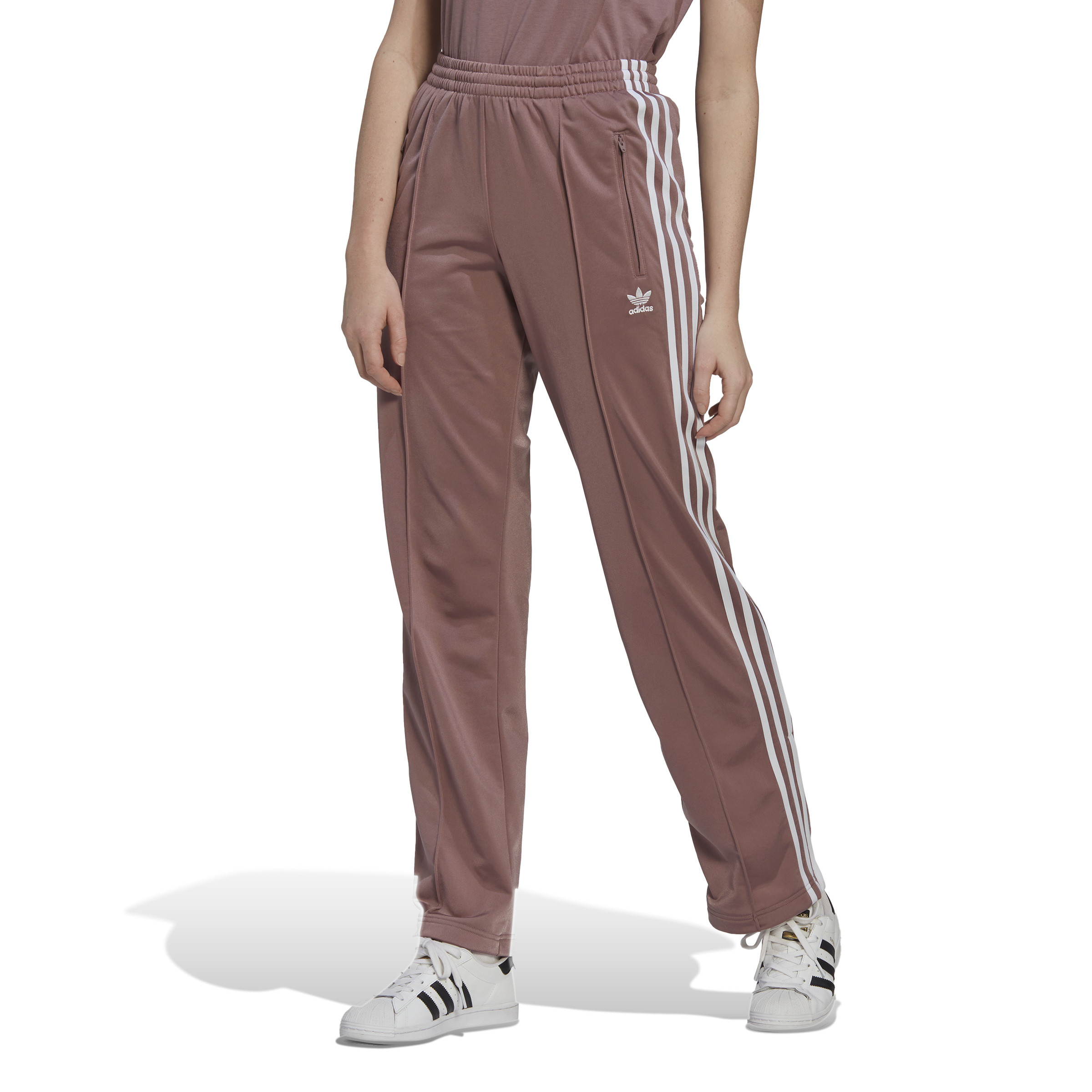 Adidas - Pantalone sportivo adicolor, Rosa antico, large image number 4