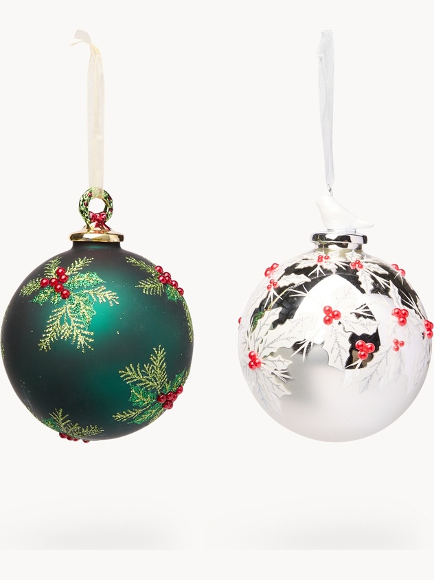 Glass Christmas tree bauble