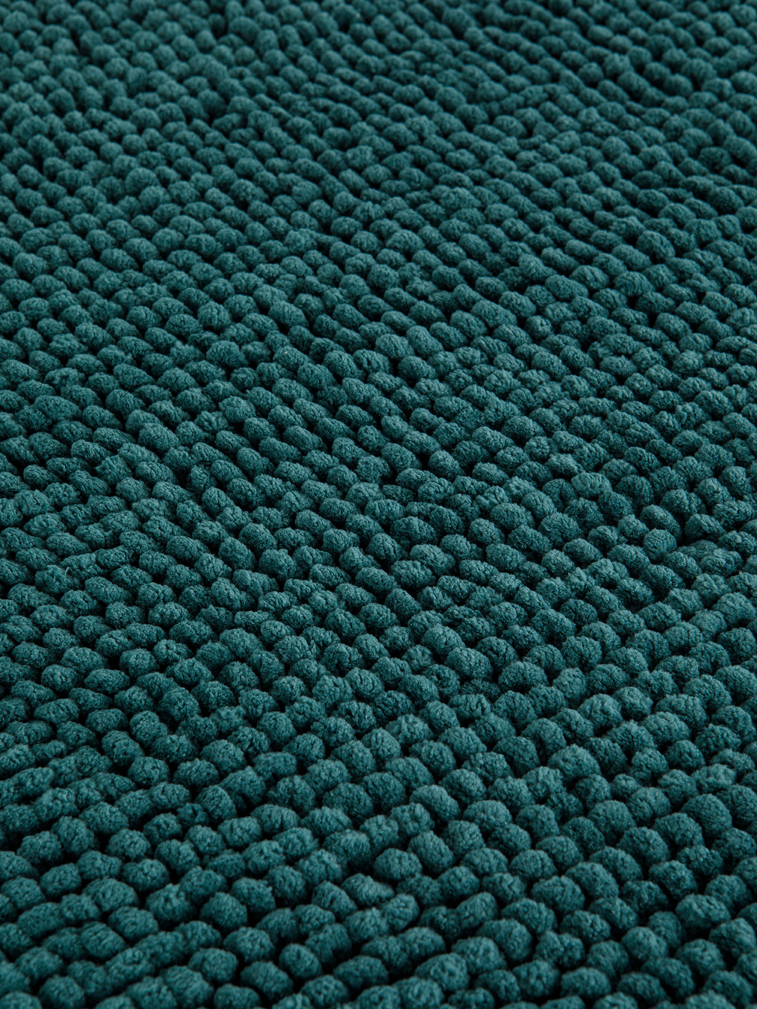 Maxi shaggy effect bath rug, Green Opal, large image number 1