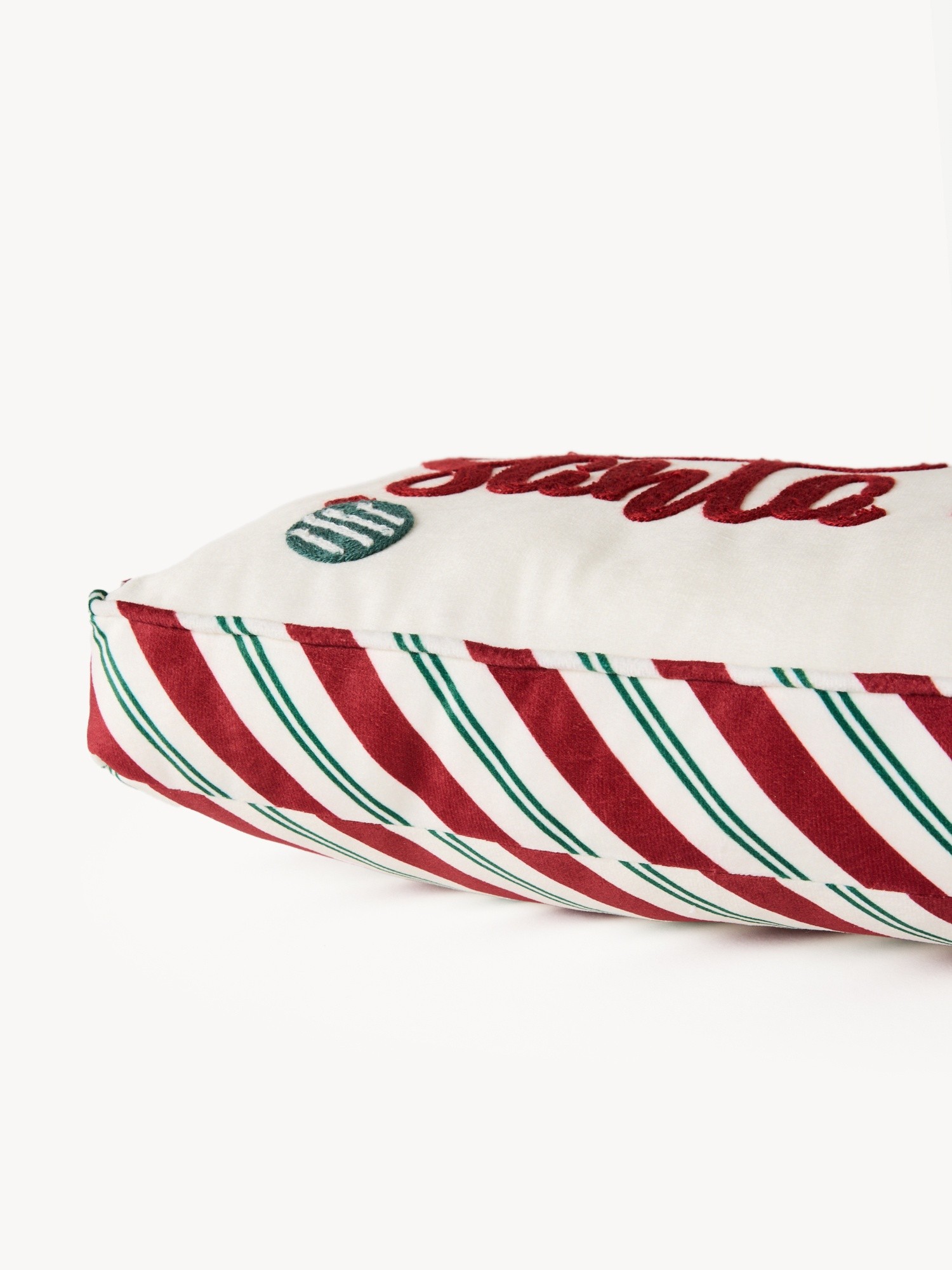Arrow-shaped cushion, Bianco/Rosso, large image number 2