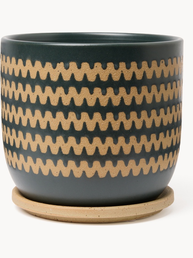 Ceramic cachepot