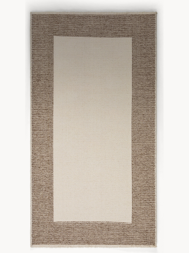 Cotton blend chenille rug
