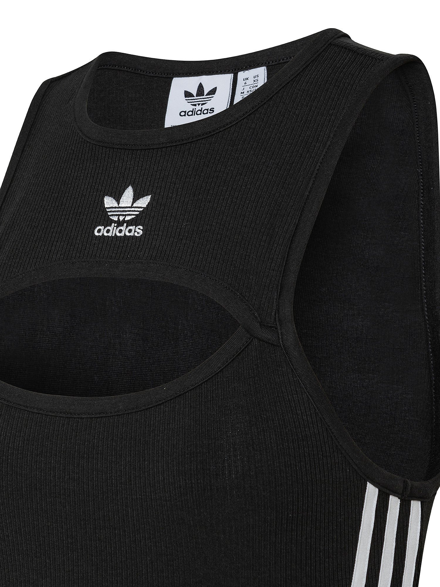 Adidas - Top adicolor, Black, large image number 2