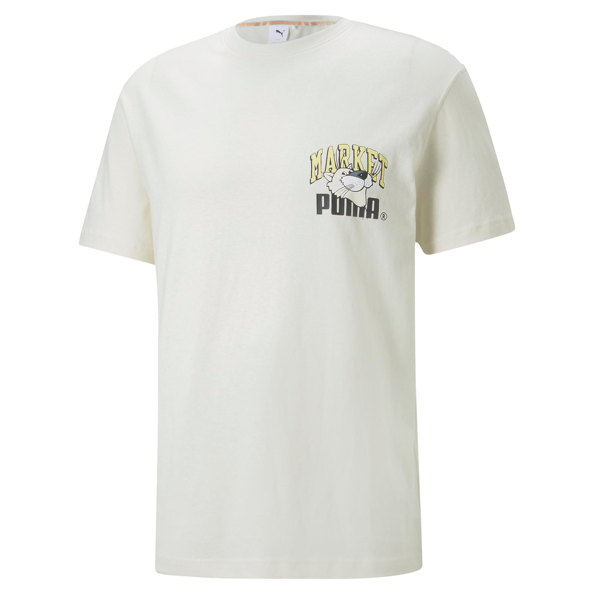 T-shirt Puma x Market, Beige chiaro, large image number 0