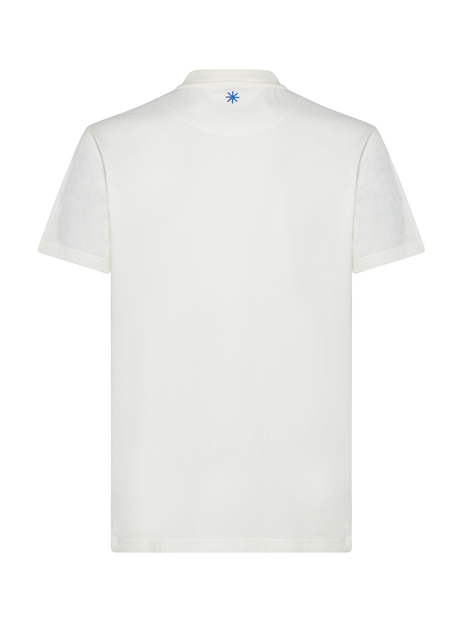 Manuel Ritz - T-shirt in cotone, Bianco, large image number 1