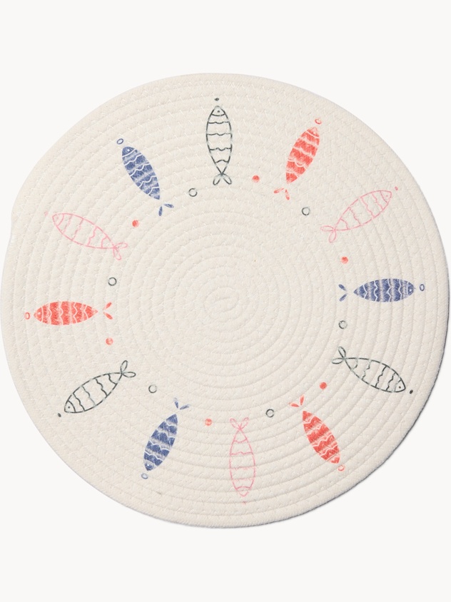 Placemat with nautical print - Introductory price